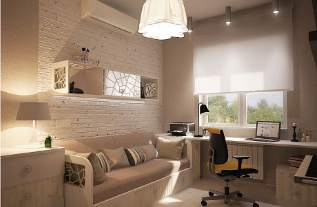 Дизайн-проект интерьера коттеджа 100 м2 в КП "НиколиноПарк"